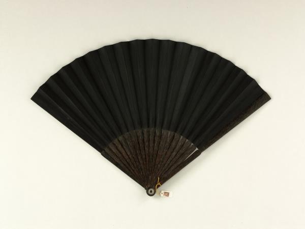 清曹文埴書乾隆御製讀歐陽修縱囚論　成扇