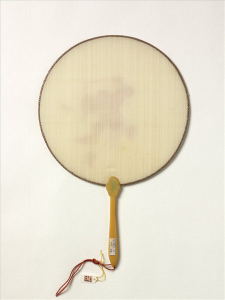 清人朱筆鍾馗　成扇