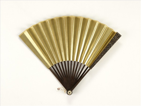 清人花卉　成扇