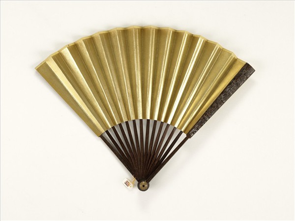 清人花卉　成扇