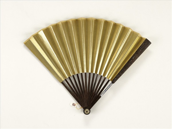 清人花卉　成扇