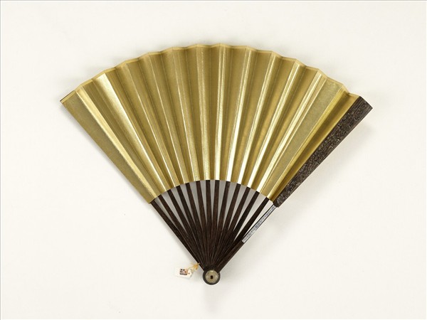 清人花卉　成扇