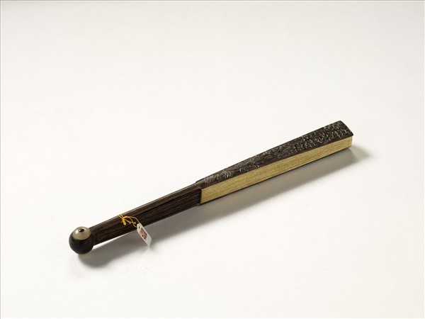 清人花卉　成扇