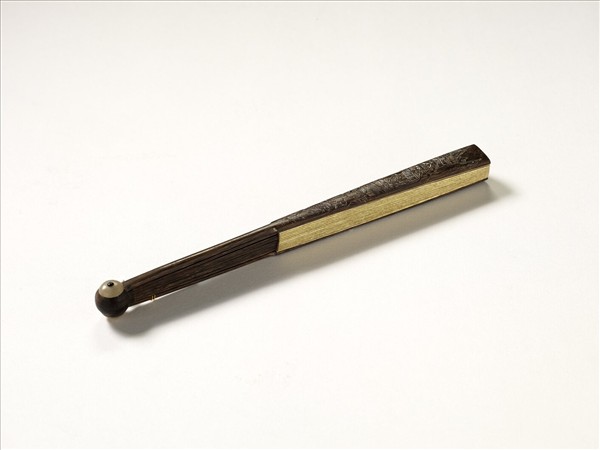 清人花卉　成扇