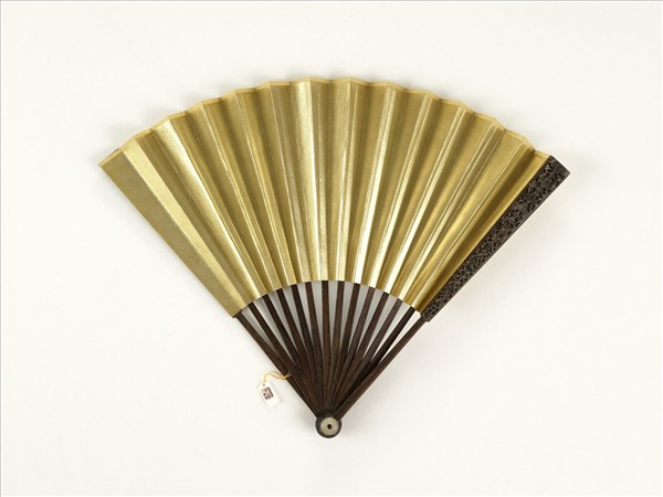 清人花卉　成扇