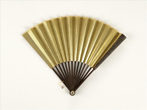 清人花卉　成扇