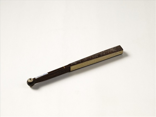 清人花卉　成扇