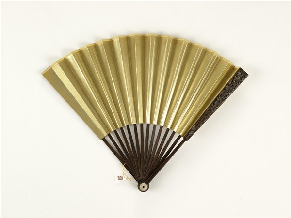 清人花卉　成扇