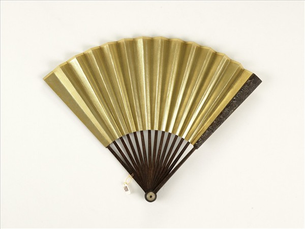 清人花卉　成扇