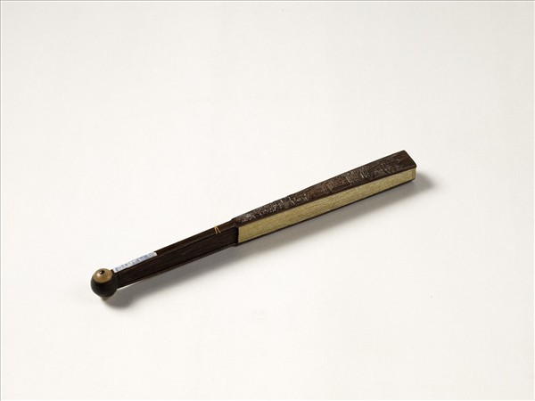 清人花卉　成扇