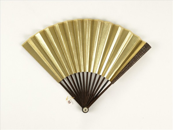 清人花卉　成扇