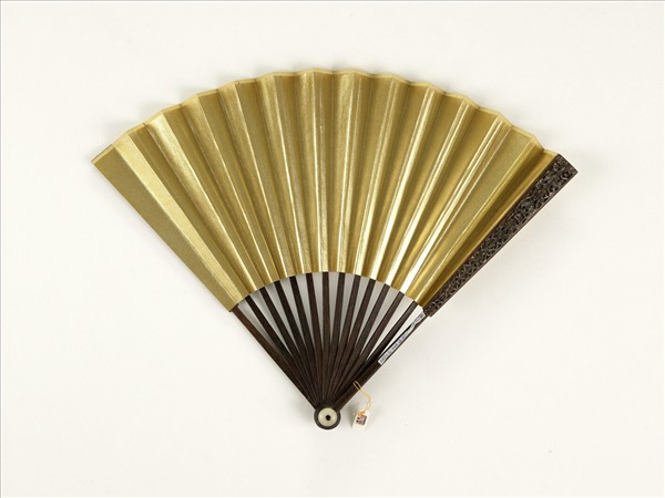 清人花卉　成扇