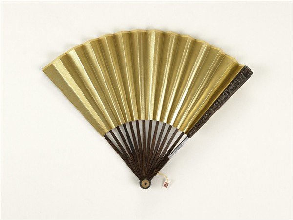 清人花卉　成扇