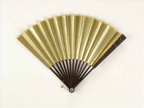 清人花卉　成扇