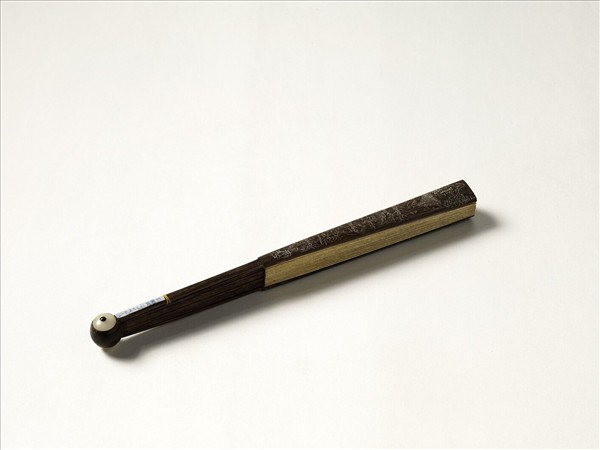 清人花卉　成扇