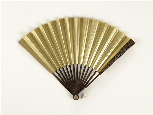 清人花卉　成扇