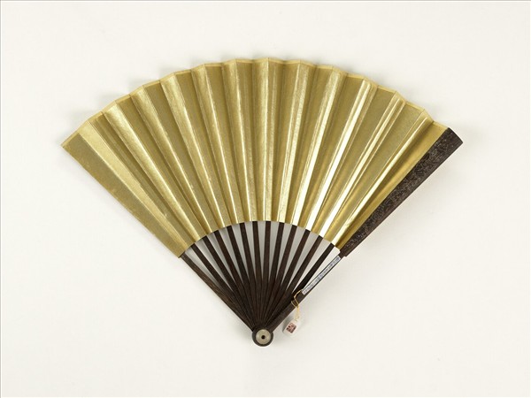 清人花卉　成扇