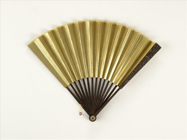 清人花卉　成扇