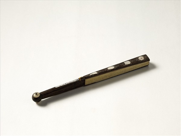 清人花卉　成扇