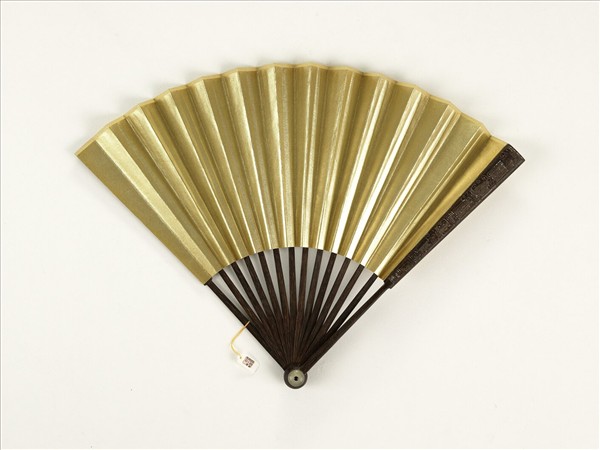 清人花卉　成扇