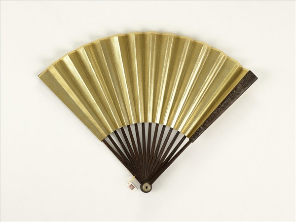 清人花卉　成扇