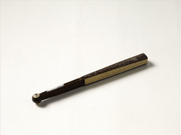 清人花卉　成扇