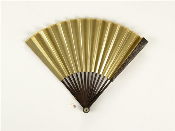 清人花卉　成扇