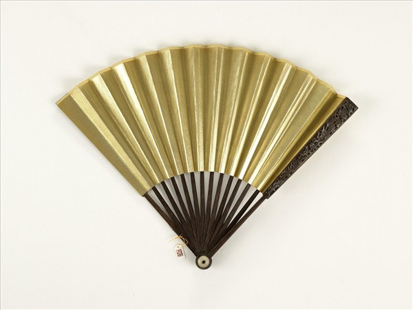 清人花卉　成扇