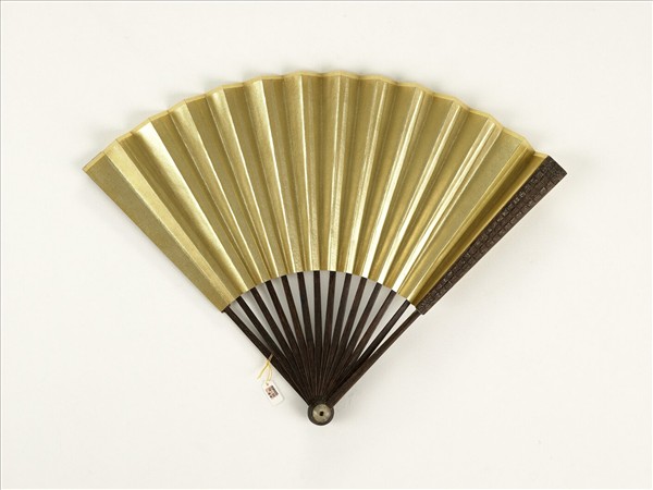 清人花卉　成扇