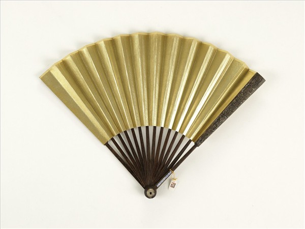 清人花卉　成扇