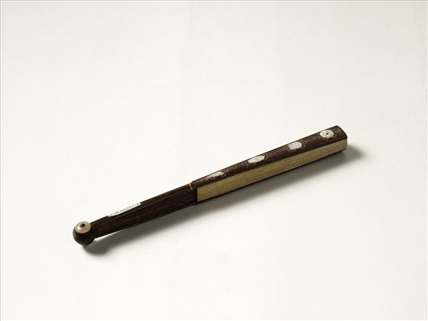 清人花卉　成扇