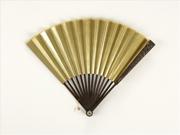 清人花卉　成扇