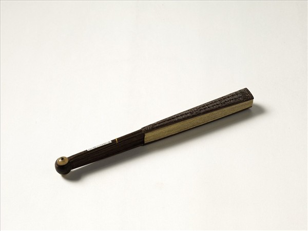 清人花卉　成扇