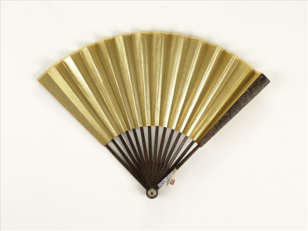 清人花卉　成扇