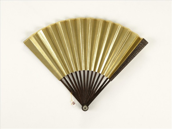 清人花卉　成扇