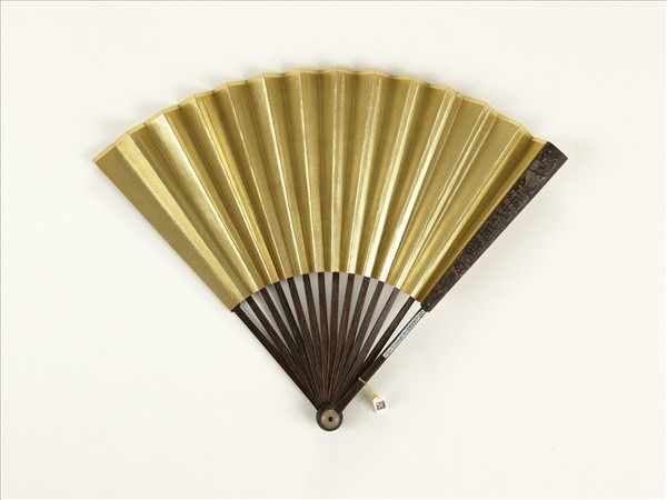 清人花卉　成扇