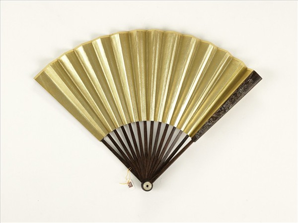 清人花卉　成扇