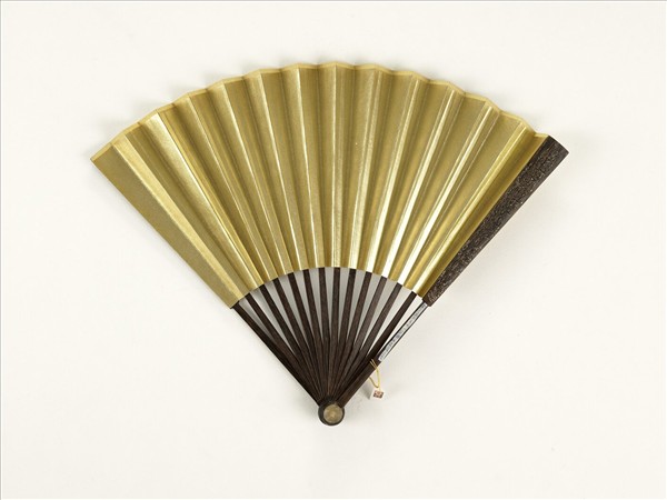 清人花卉　成扇