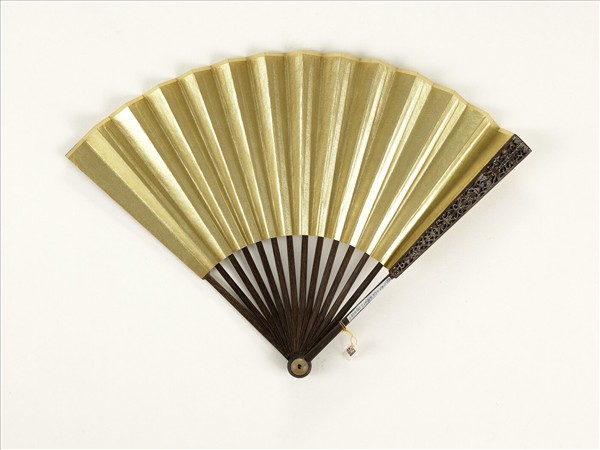 清人花卉　成扇