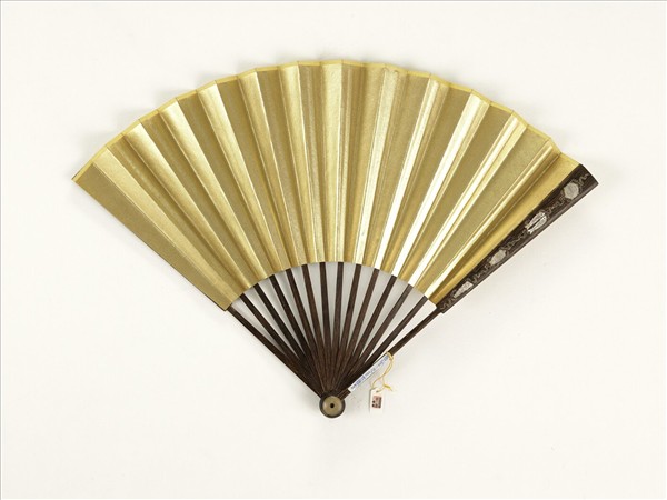 清人花卉　成扇