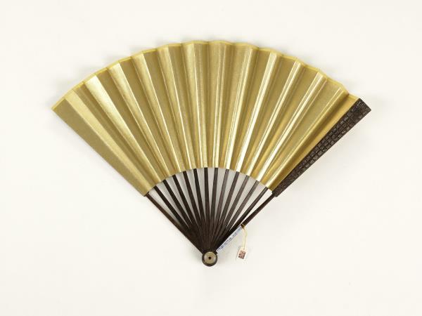 清人花卉　成扇