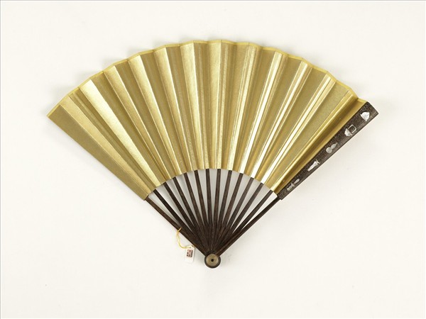 清人花卉　成扇