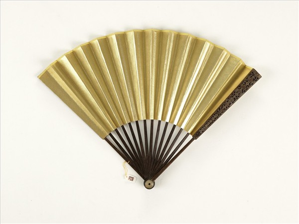 清人花卉　成扇