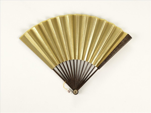 清人花卉　成扇