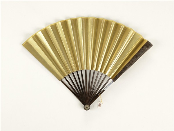 清人花卉　成扇