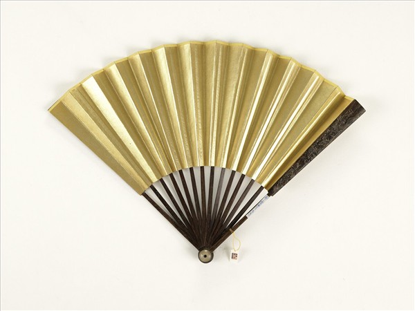 清人花卉　成扇