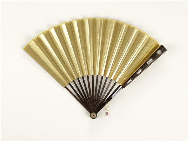 清人花卉　成扇