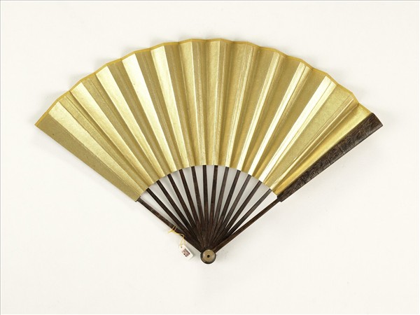 清人花卉　成扇