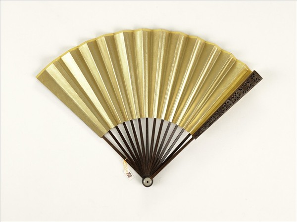 清人花卉　成扇