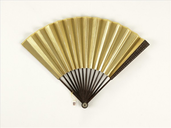 清人花卉　成扇